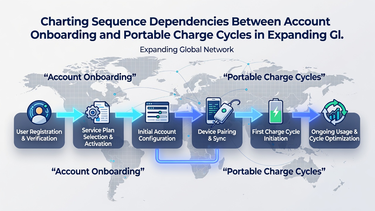 Portable payment terminals syncing with onboarding dashboards in emerging international markets