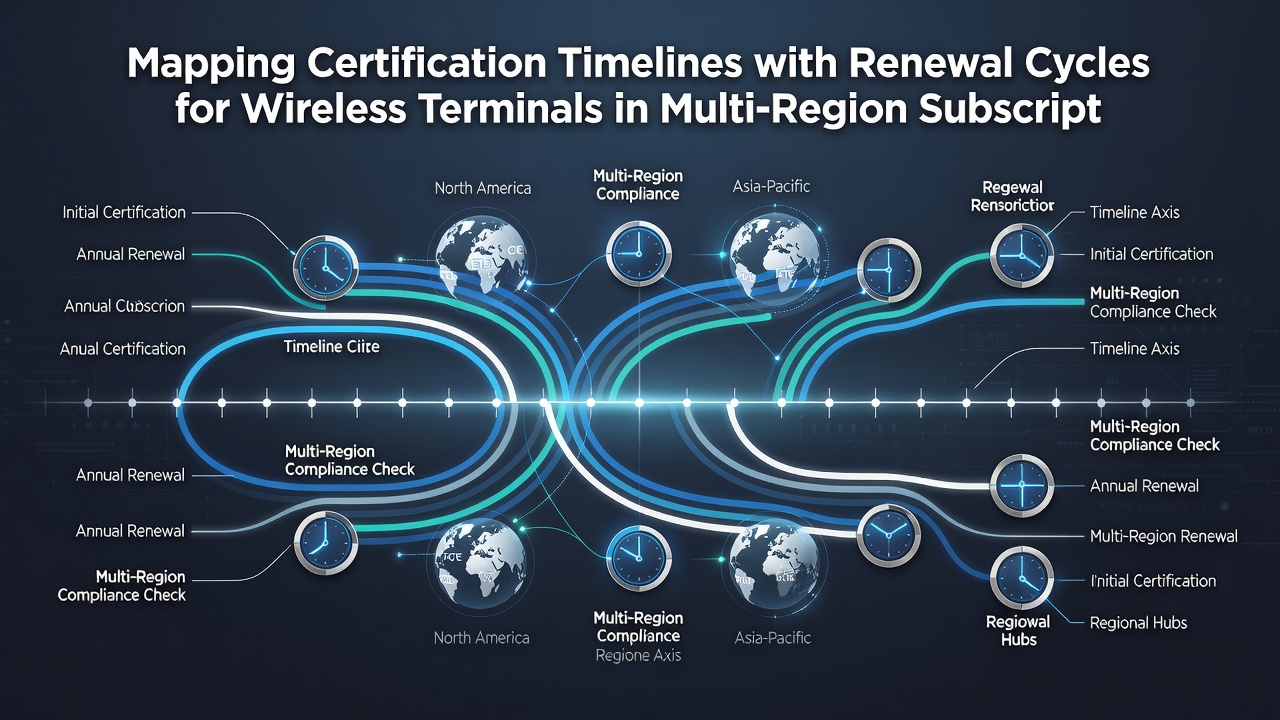 Flowchart illustrating renewal cycle synchronization for wireless terminals in subscription services
